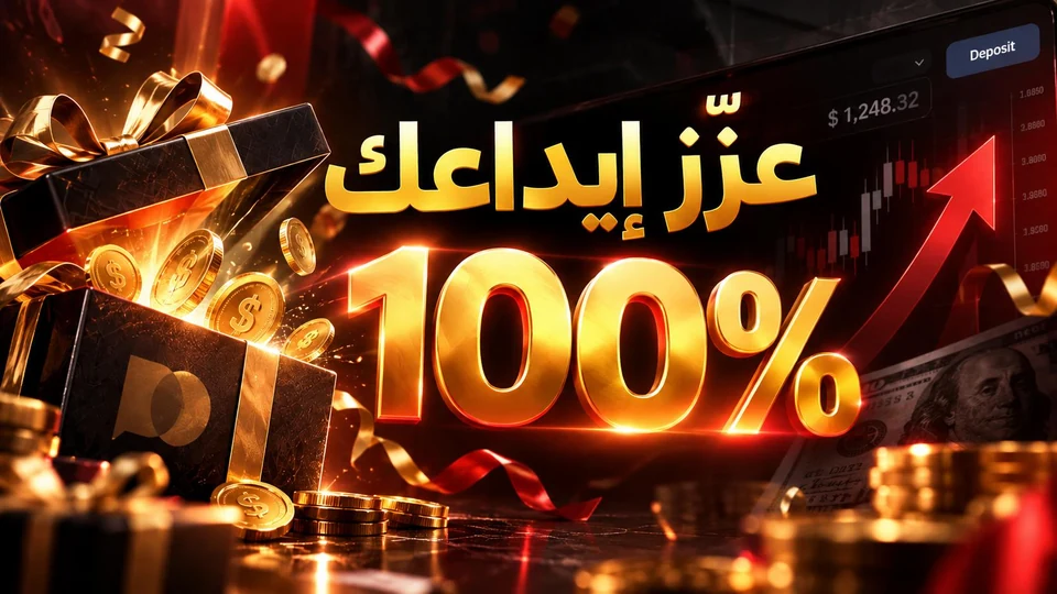عرض مكافأة 100%